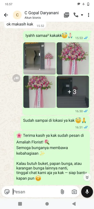 Pengiriman Karangan Bunga Babelan
